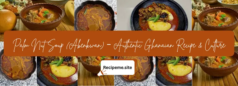 Palm Nut Soup (Abenkwan) – Authentic Ghanaian Recipe & Culture